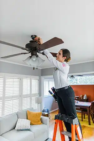 Jeanette’s ceiling fan stopped working